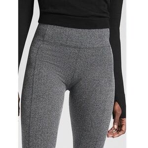 Athleta Delancey‎ Herringbone Tight Legging- Abalone Grey- sz M